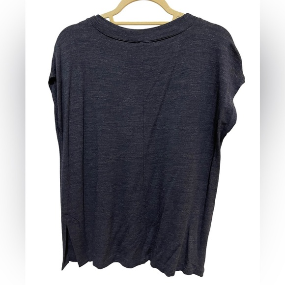 COPY - Loft- sleeveless V-neck Tunic - Navy - size M - Picture 3 of 3